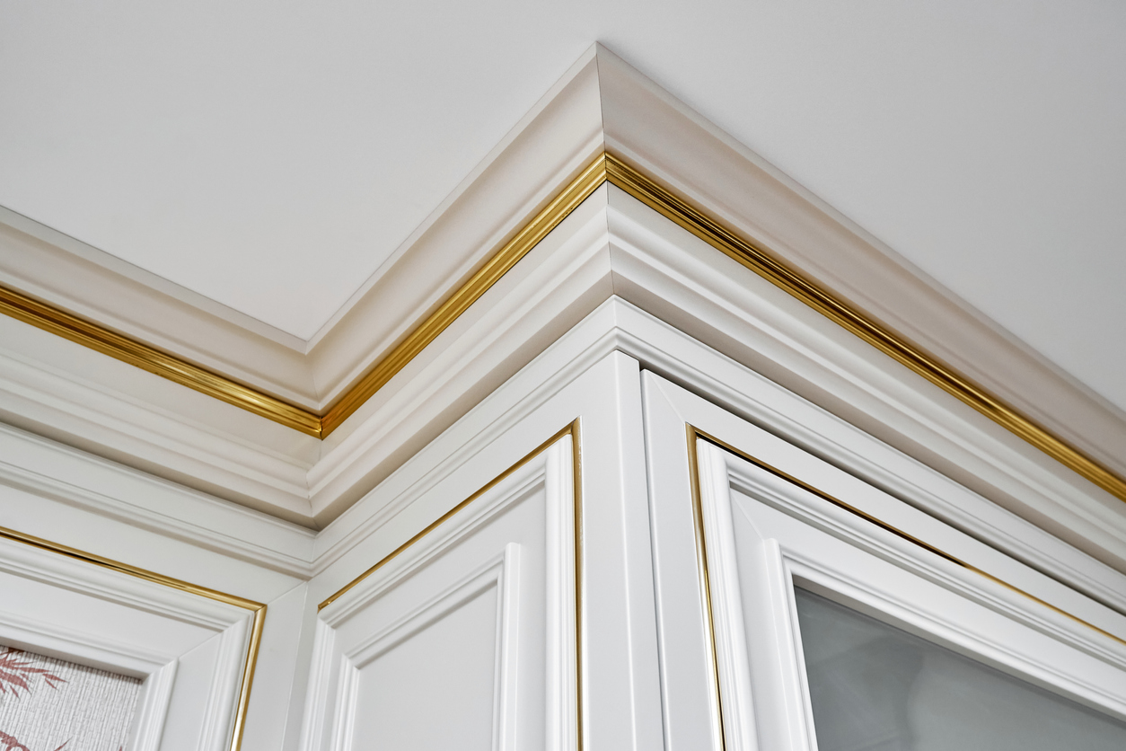 Custom crown moulding installed by professionals in San Ramon, CA