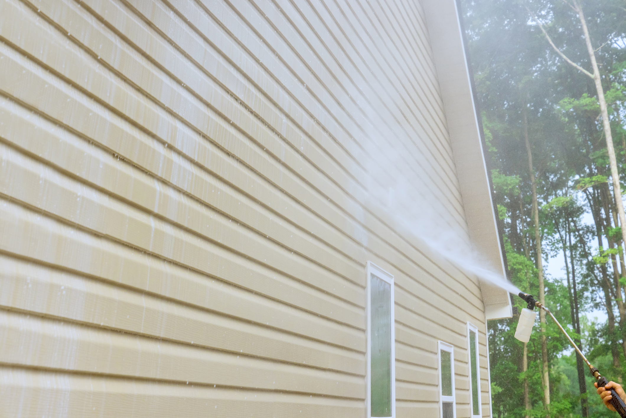 Cleaning Exterior Surfaces for Painting in Dublin, CA