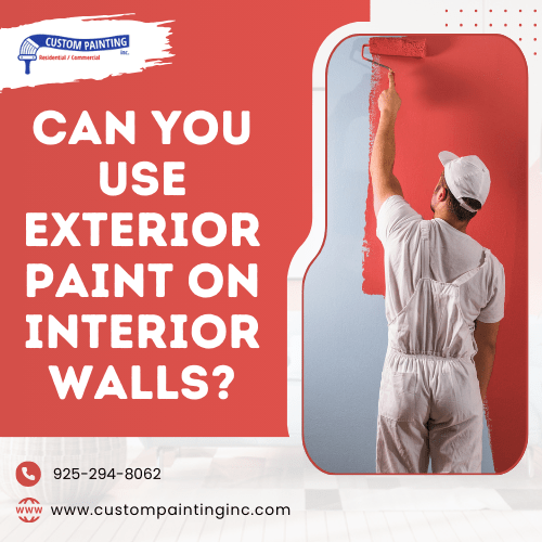 Can You Use Exterior Paint on Interior Walls?